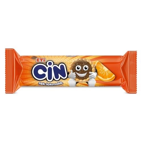 Eti Cin Lokmalık Portakallı Bisküvi 114 g