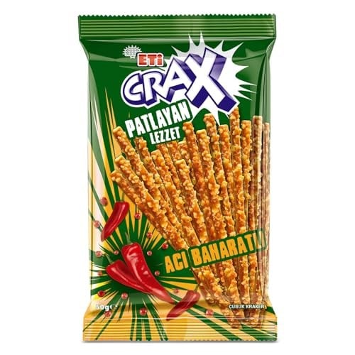Eti Crax Patlayan Lezzet Acı Baharatlı Çubuk 50 g