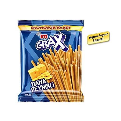 Eti Crax Peynirli Çubuk Kraker 175 g 5li paket