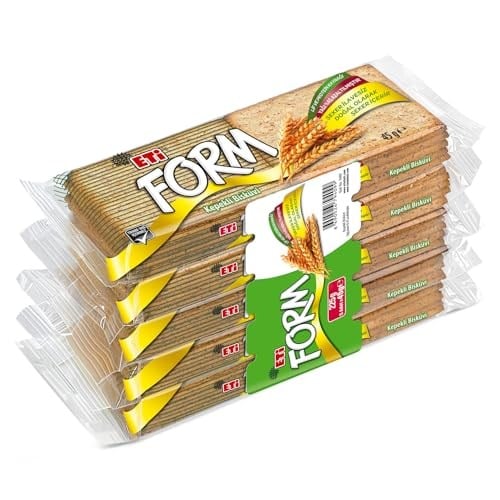 Eti Form Kepekli Bisküvi 5 x 45 g