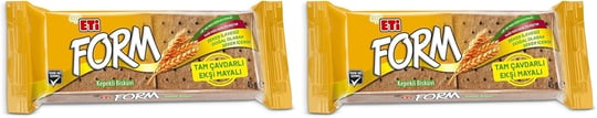 Eti Form Tam Çavdarlı Ekşi Mayalı Bisküvi 45 g 2li paket
