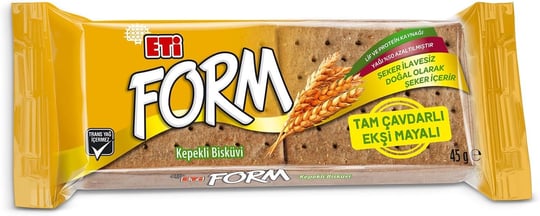 Eti Form Tam Çavdarlı Ekşi Mayalı Bisküvi 45 g