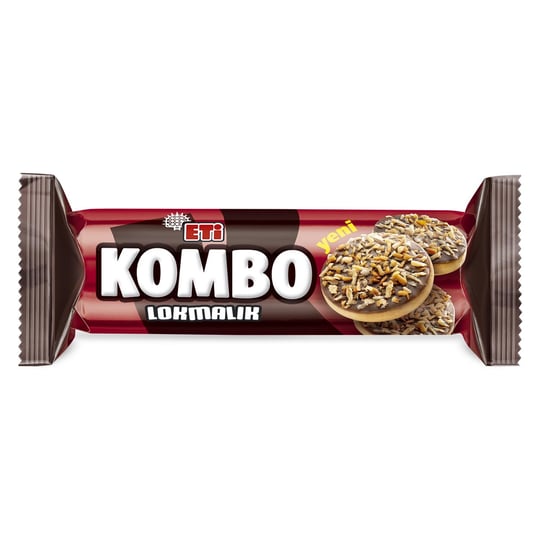 Eti Kombo Lokmalık Bisküvi 84 g x 18 Adet - Seçenekler: 1 Adet, 1 Adet (4 paketi), x18, x18 (2 paketi)
