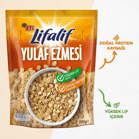 Eti Lifalif Yulaf Ezmesi 500 g