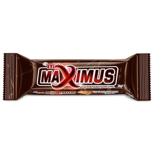 Eti Maximus Yer Fıstıklı, Karamelli Nuga Bar 36 g x 24 Adet