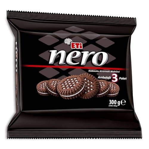 Eti Nero Bisküvi 100 g x 3 Adet