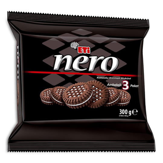 Eti Nero Bisküvi 100 g x 3 Adet