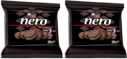 Eti Nero Bisküvi 100 g x 3 Adet