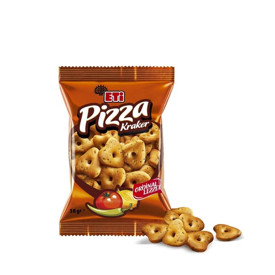 Eti Pizza Kraker 38 g 12 paket - Seçenekler: 1 Adet, 1 Adet (2 paketi), 1 Adet (10 paketi)...