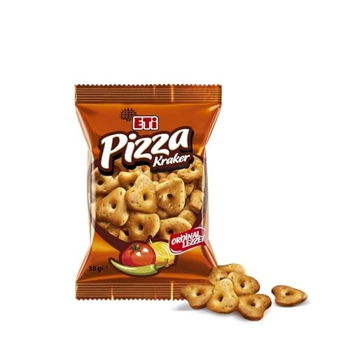 Eti Pizza Kraker 38 g 12 paket - Seçenekler: 1 Adet, 1 Adet (2 paketi), 1 Adet (10 paketi)...