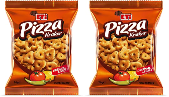 Eti Pizza Kraker 76 g 2li paket