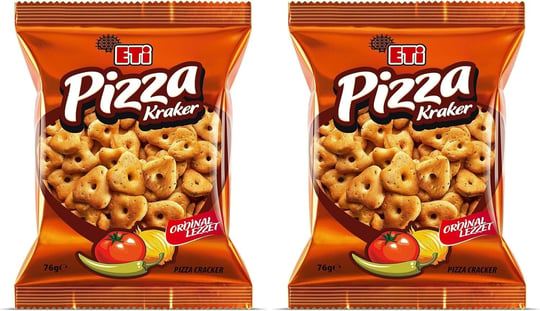 Eti Pizza Kraker 76 g 2li paket