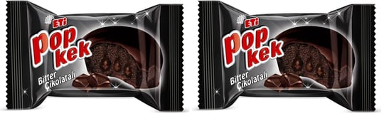 Eti Popkek Bitter Çikolatalı Kek 55 g 2li paket