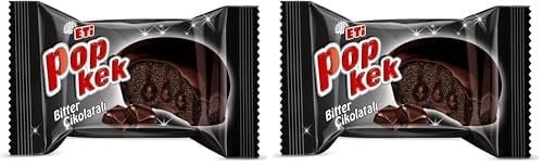 Eti Popkek Bitter Çikolatalı Kek 55 g 2li paket