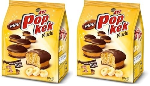 Eti Popkek Mini Muzlu Kek 180 g 2li paket