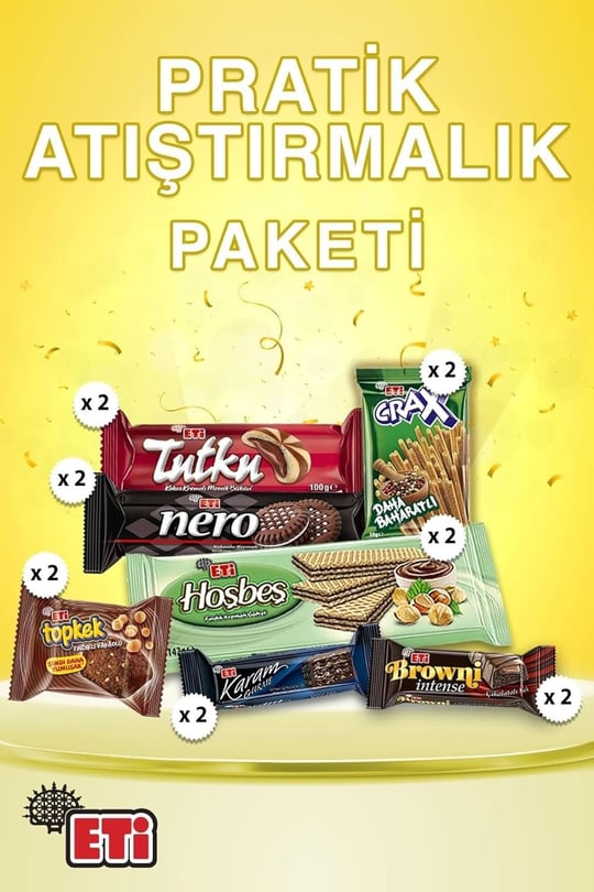 Eti Pratik Atıştırmalık Pak