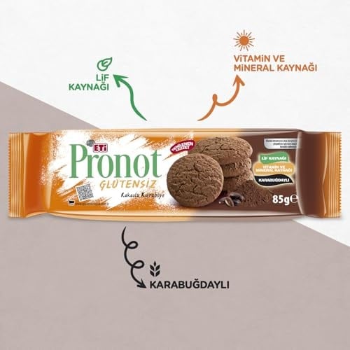 Eti Pronot Kakaolu Kurabiye 85 g Tekli Paket