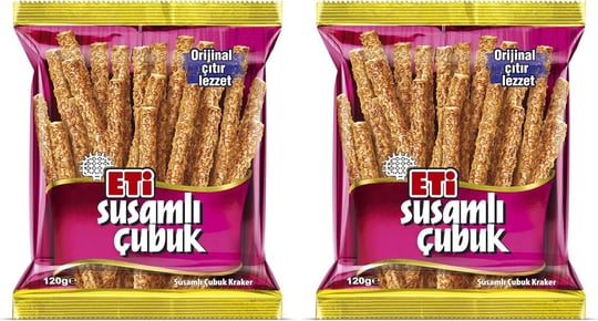 Eti Susamlı Çubuk Kraker 120 g 2li paket