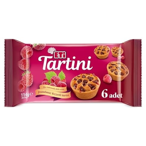 Eti Tartini Frambuazlı Turta 114 g Tekli Paket
