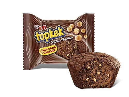Eti Topkek Fındıklı Kakaolu Kek 35 g 9lu paket
