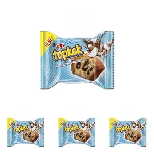 Eti Topkek Hindistan Cevizli 40 g 4lü paket