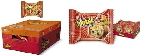 Eti Topkek Portakallı Kek 40 g x 24 Adet ve Eti Topkek Meyveli Kek 40 g x 24 Adet
