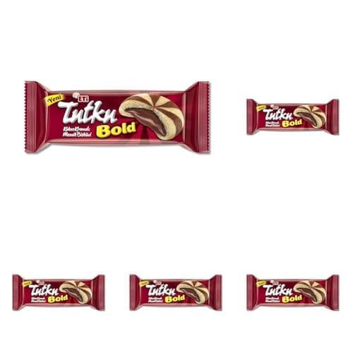 Eti Tutku Bold Kakao Kremalı Mozaik Bisküvi 138 g 5li paket