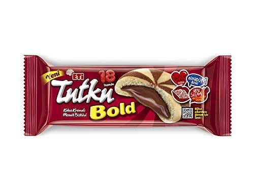 Eti Tutku Bold Kakao Kremalı Mozaik Bisküvi 138 g 5li paket