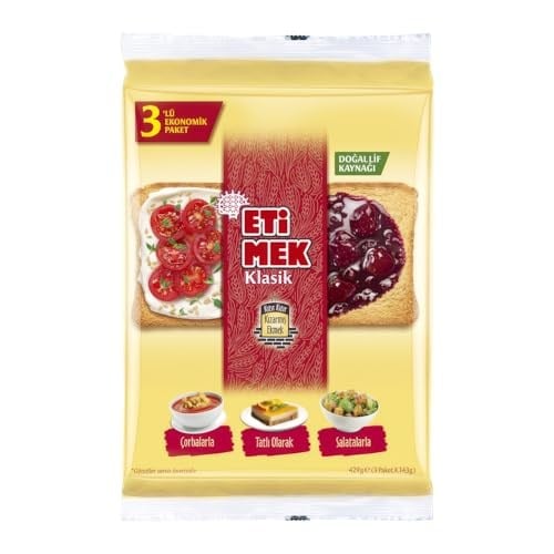 Etimek Klasik Kızarmış Ekmek 3 x 143 g