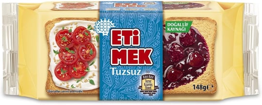 Etimek Tuzsuz Kızarmış Ekmek 148 g x 12 Adet