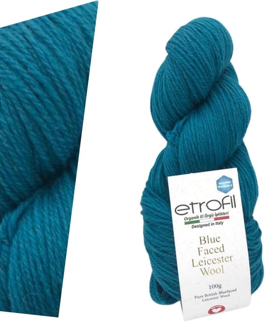 Etrofil Blue Faced Leicester Wool Burnt Orange 72132