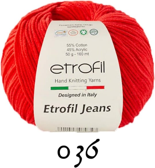 Etrofil Jeans 036 - Kırmızı