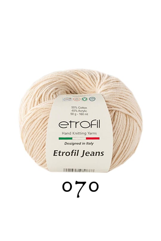 Etrofil Jeans 070 örgü ipliği