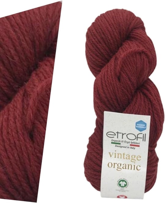 Etrofil Vıntage Organıc 733229 - BORDO