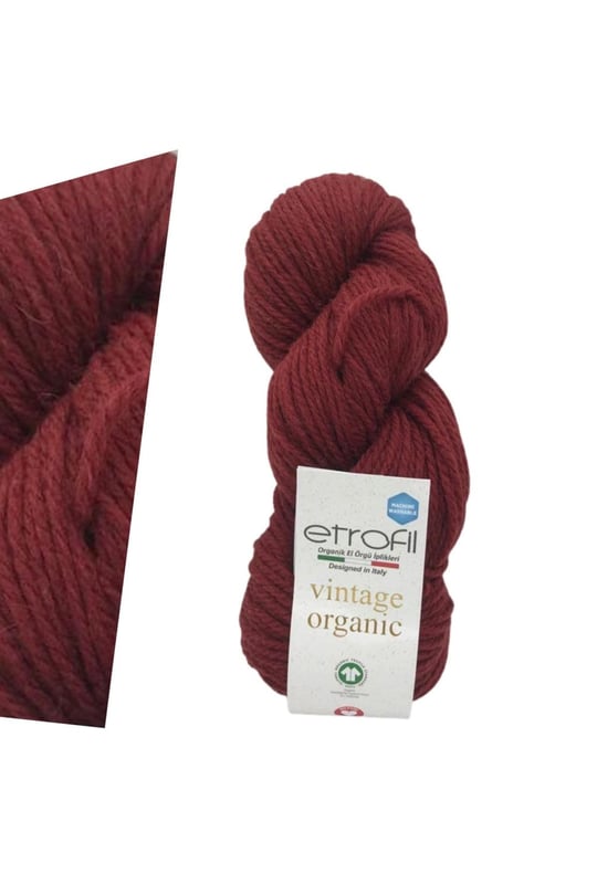 Etrofil Vıntage Organıc 733229 - BORDO