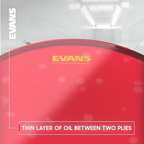 Evans Hidrolik kırmızı vurma kürkü, kırmızı, 10 inç - Bedenler: 6-inch, 8-inch, 10-inch, 18-inch, 20-inch, 30,48 cm...