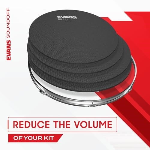Evans SO-8 SoundOff 8 inç Davul Sessiz - Seçenekler: Davul, Hi-Hat, Sürüş, Tambur, 6-inch, 8-inch, 10-inch...