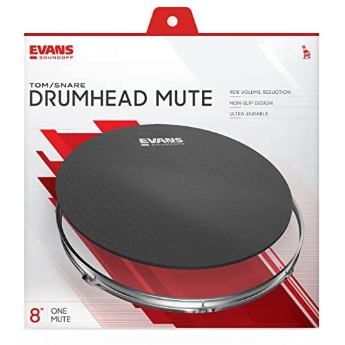 Evans SO-8 SoundOff 8 inç Davul Sessiz - Seçenekler: Davul, Hi-Hat, Sürüş, Tambur, 6-inch, 8-inch, 10-inch...
