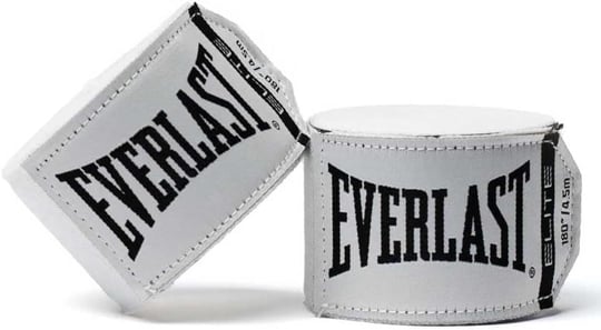 Everlast Elite Profesyonel El Sargıları, P00003324-180-İnç, Elit Beyaz - Seçenekler: 180-Inch, Extra Large