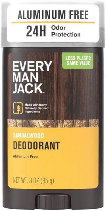 Every Man Jack Sandalwood Deodorant 85GR