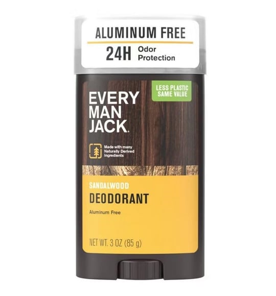 Every Man Jack Sandalwood Deodorant 85GR