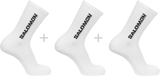 Everyday Crew 3-Pack Unisex Beyaz Günlük Stil Çorap LC2086000