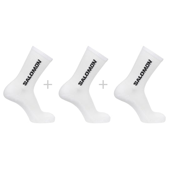 Everyday Crew 3-Pack Unisex Beyaz Günlük Stil Çorap LC2086000