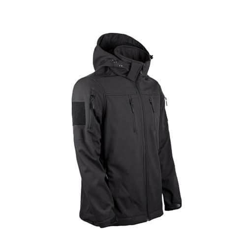 EVOLİTE ALPHA TACTİCAL SOFTSHELL ERKEK OUTDOOR MONT SİYAH
