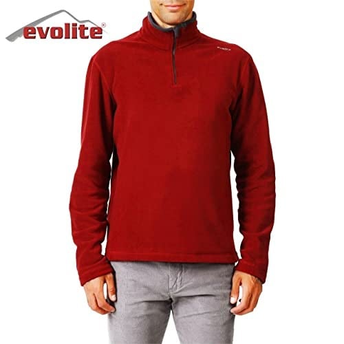 Evolite Fuga Bay Mikro Polar Sweater - Bordo L