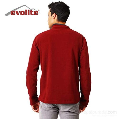 Evolite Fuga Bay Mikro Polar Sweater - Bordo L