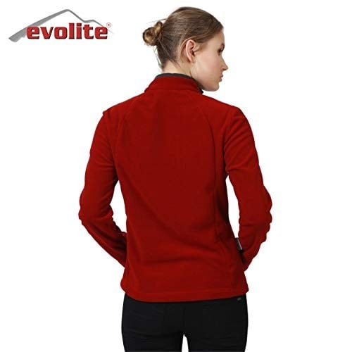 Evolite Fuga Kadın Mikro Polar Sweater - Bordo XS