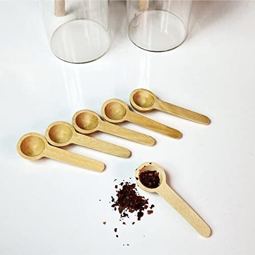 Evonox 12 Adet Bambu Baharat Kaşığı ve Ölçek Kaşığı, Bambu Reçel Bal Kaşığı 12 Adet | Doğal ve Şık 12 Adet Bambu Baharat ve Ölçek Kaşığı Seti - Mutfakta Estetik ve Fonksiyonellik Bir Arada!