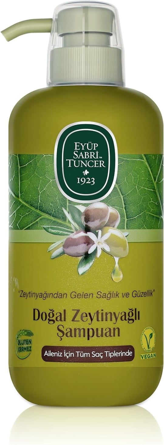 Eyüp Sabri Tuncer Doğal Zeytinyağlı Şampuan (600 Ml)