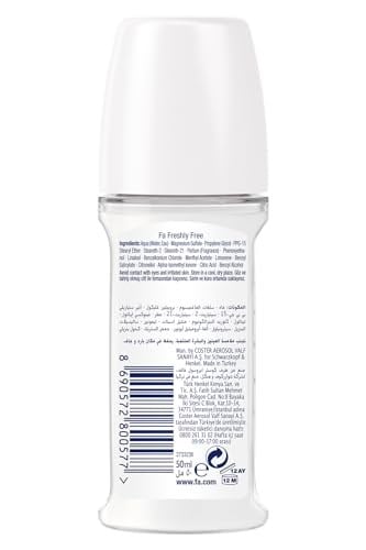 Fa Freshly Free Greyfurt & Liçi Kadın Roll-On 1 Adet - Seçenekler: Tekli, İkili